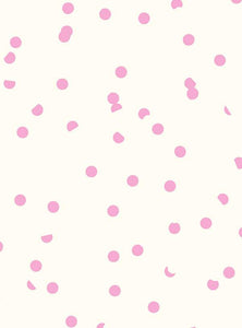 Hole Punch Dots By Kimberly Kight Of Ruby Star Society For Moda White / Orchid