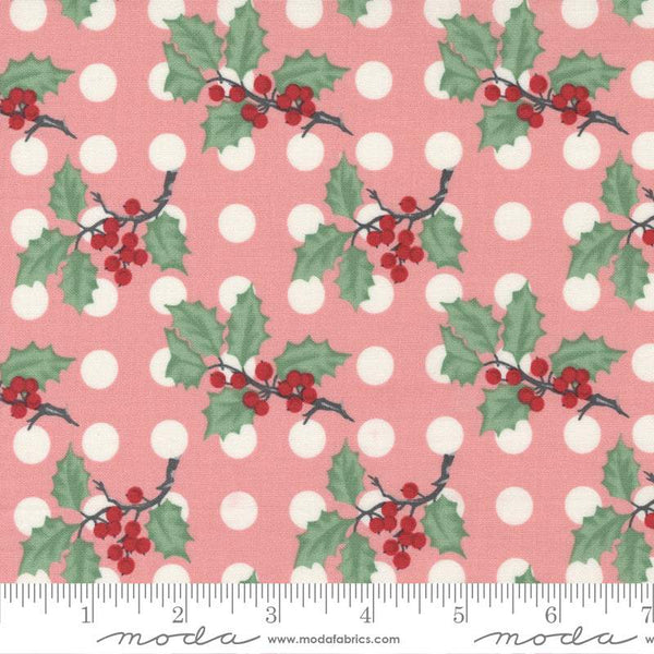 Holly Jolly Holly Dot By Urban Chiks For Moda Cheeky