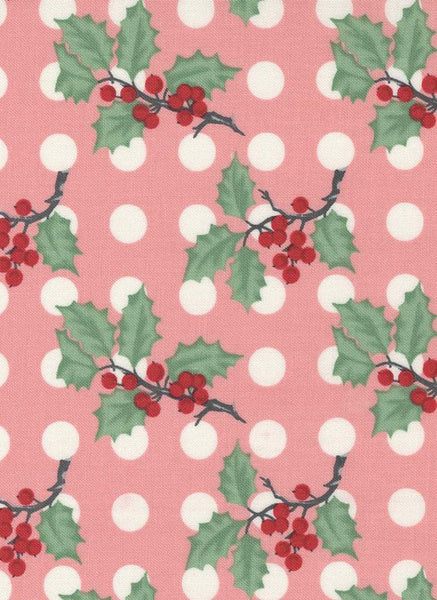 Holly Jolly Holly Dot By Urban Chiks For Moda Cheeky