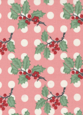 Holly Jolly Holly Dot By Urban Chiks For Moda Cheeky