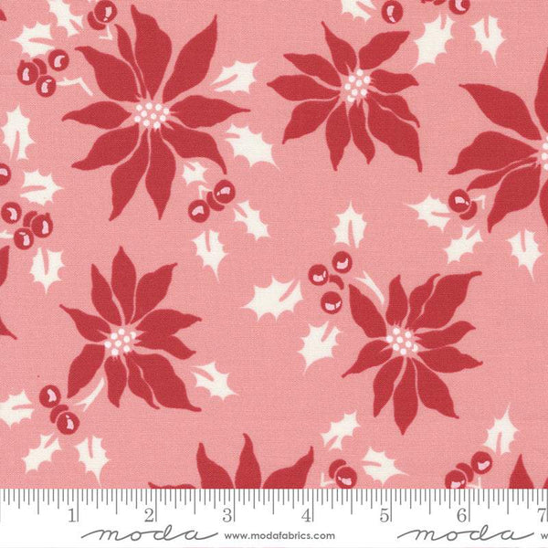 Holly Jolly Poinsettia By Urban Chiks For Moda Cheeky