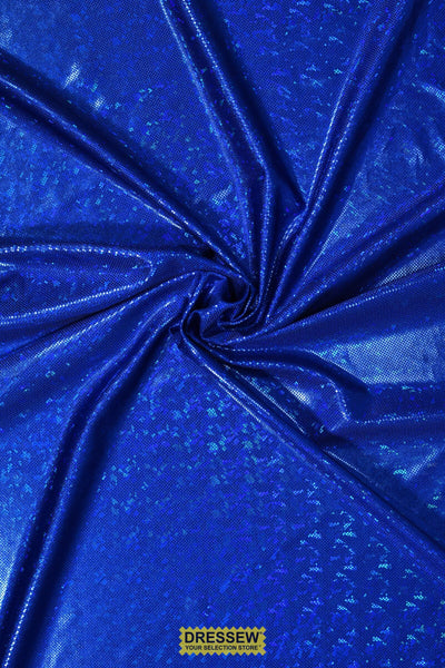 Hologram Lycra Royal