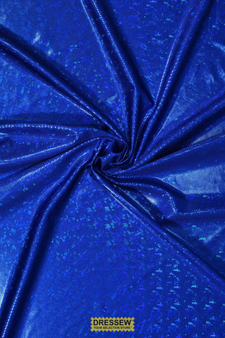 Hologram Lycra Royal