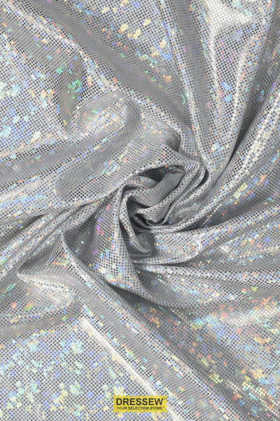 Hologram Lycra White