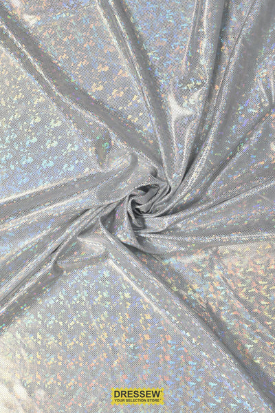 Hologram Lycra White