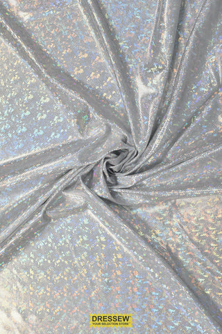 Hologram Lycra White