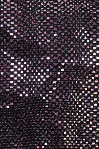 Holographic Geo Knit Iridescent Purple