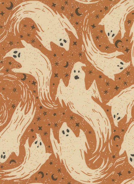 Home Sweet Haunt Ghostly Ghosts By Stacy Iest Hsu For Moda Pumpkin