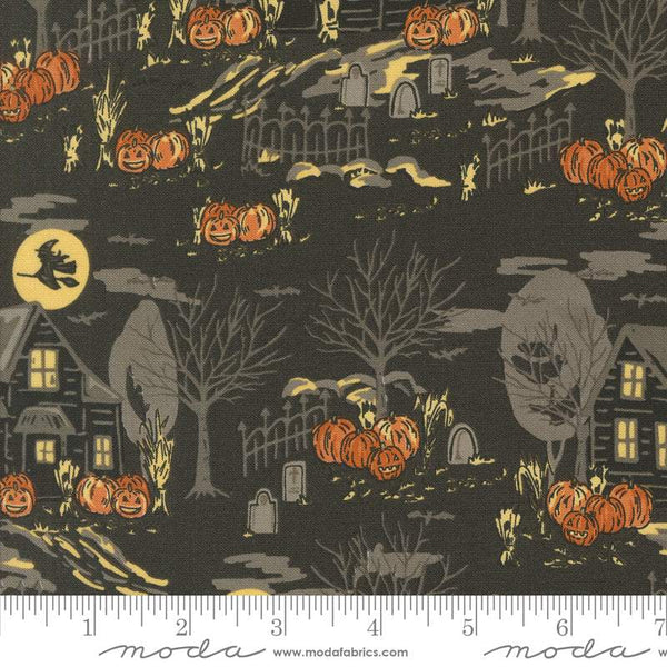 Home Sweet Haunt Haunted Forest By Stacy Iest Hsu For Moda Charcoal