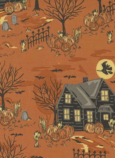 Home Sweet Haunt Haunted Forest By Stacy Iest Hsu For Moda Pumpkin