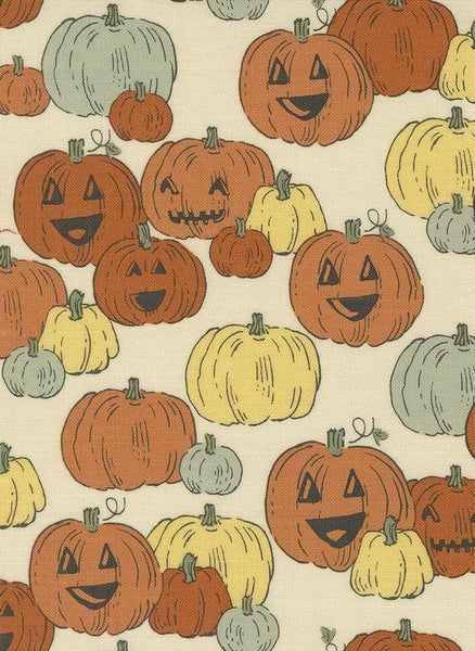 Home Sweet Haunt Jack-O-Lanterns By Stacy Iest Hsu For Moda Bone