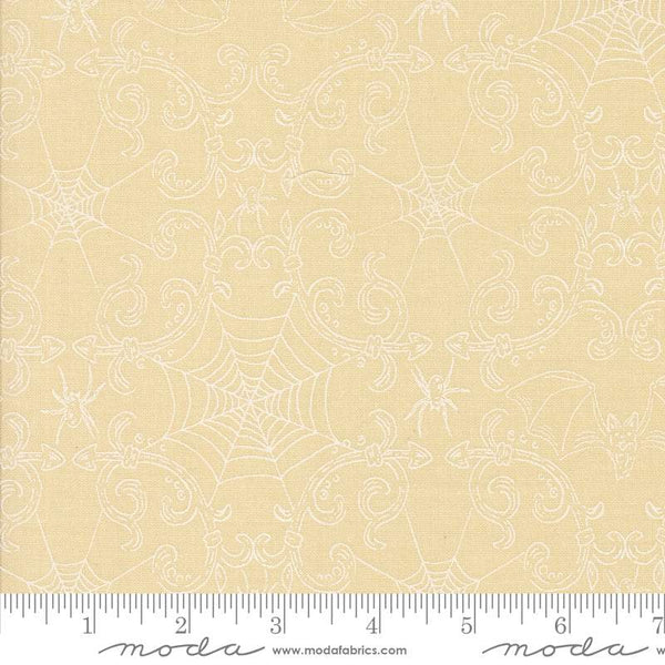 Home Sweet Haunt Wrought Iron By Stacy Iest Hsu For Moda Bone / White