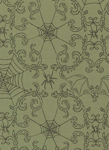 Home Sweet Haunt Wrought Iron By Stacy Iest Hsu For Moda Moss