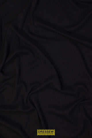 Honeycomb Jacquard Knit Black