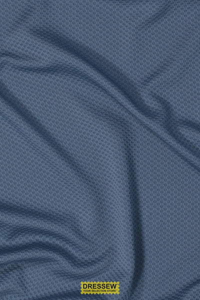 Honeycomb Knit Military Blue