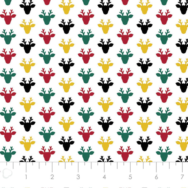 Hudson Trails Hudson Deer White / Multi