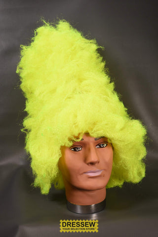 Huge Afro Wig Yellow