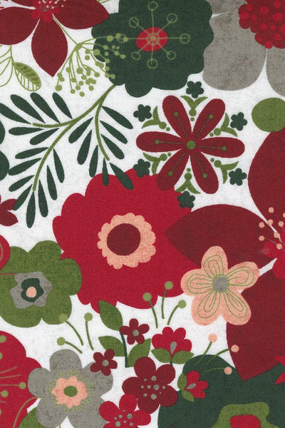 Hustle And Bustle Holiday Floral by Basicgrey for Moda Blizzard