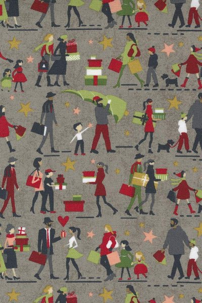 Hustle And Bustle Shopping by Basicgrey for Moda Tinsel
