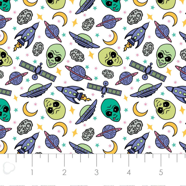 I Want to Believe Alien Invasion White