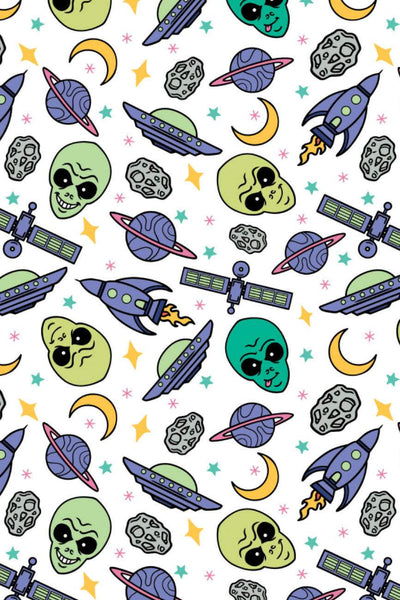 I Want to Believe Alien Invasion White