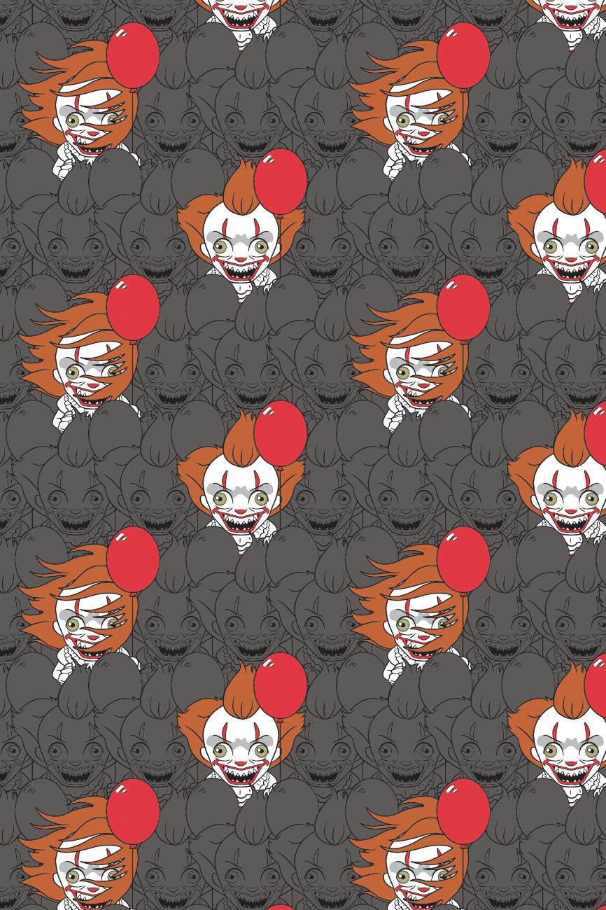 IT Pennywise Peekaboo Grey