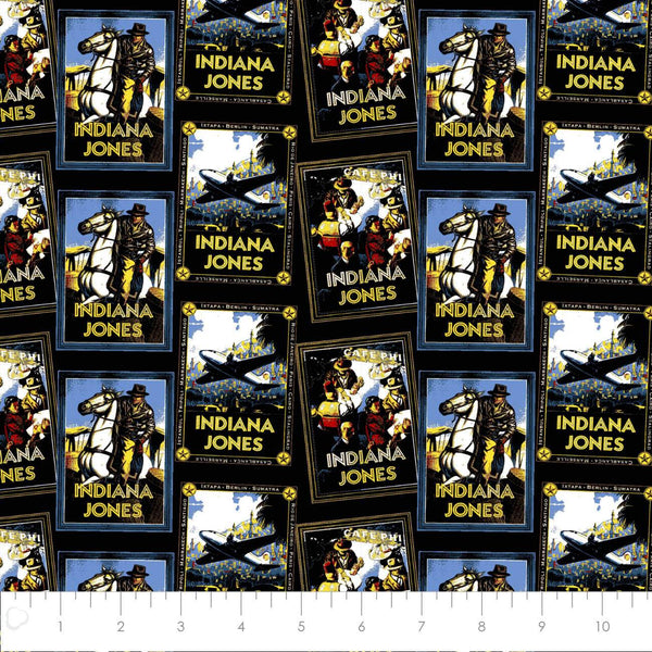 Indiana Jones Adventure Card Stack Black