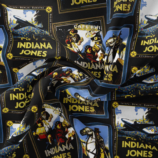 Indiana Jones Adventure Card Stack Black