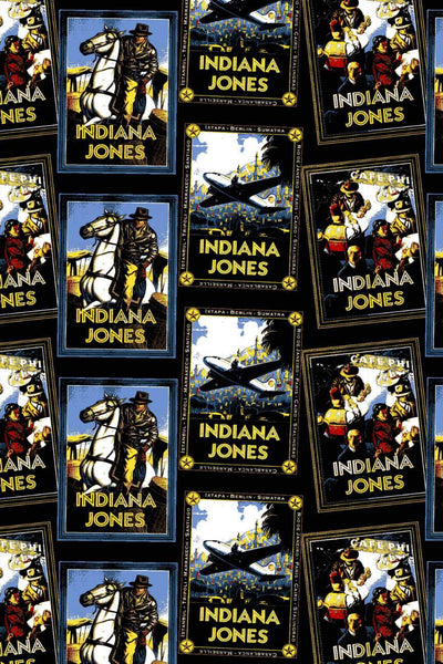 Indiana Jones Adventure Card Stack Black