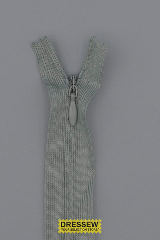 Invisible Closed End Zipper 20cm (8") Pearl Grey