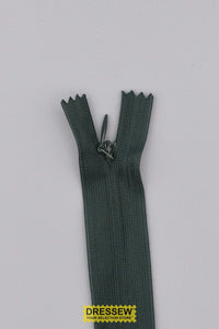 Invisible Closed End Zipper 55cm (22") Forest