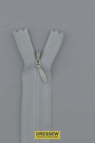 Invisible Closed End Zipper 55cm (22") Mist Grey