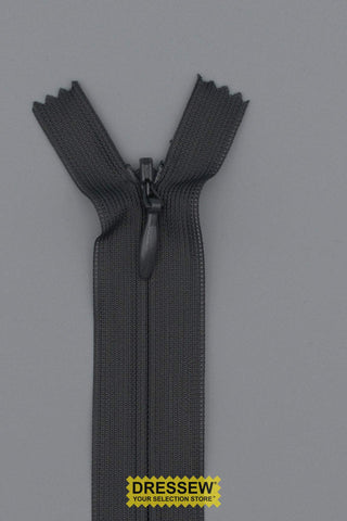 Invisible Closed End Zipper 55cm (22") Rail