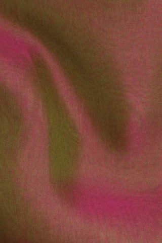 Iridescent Silk Chiffon Berry / Lime