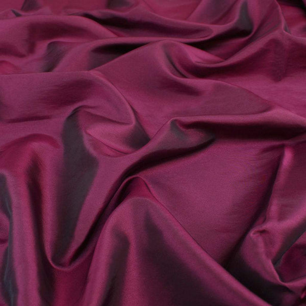Iridescent Taffeta Dark Fuchsia