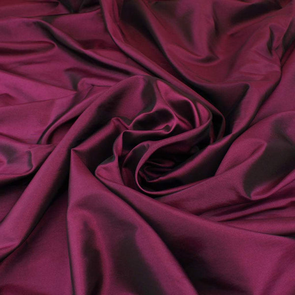 Iridescent Taffeta Dark Fuchsia