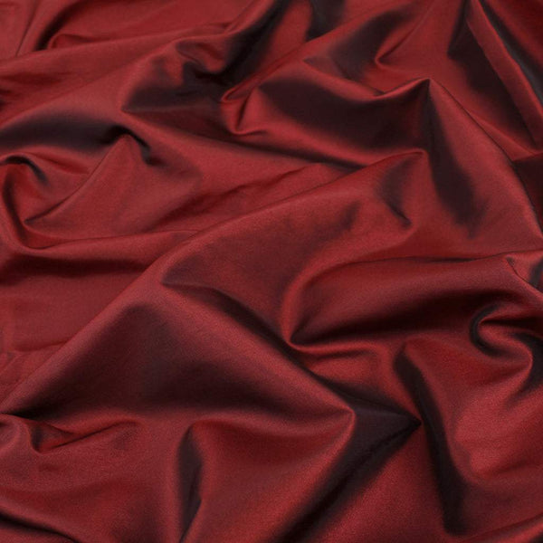 Iridescent Taffeta Dark Red