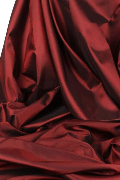 Iridescent Taffeta Dark Red