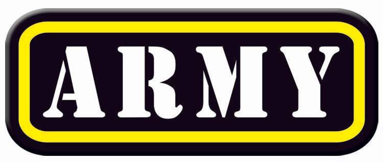 Iron-On Applique Army