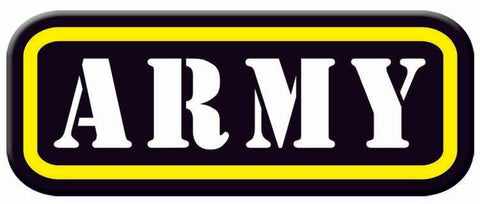 Iron-On Applique Army