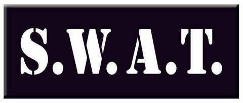 Iron-On Applique SWAT