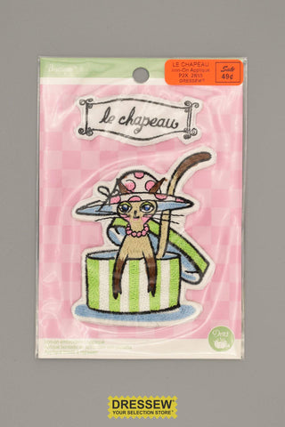 Iron-On Applique le chapeau