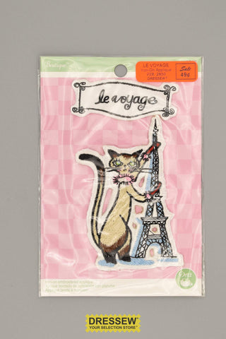 Iron-On Applique le voyage