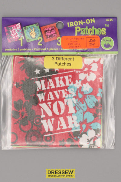 Iron-On Patches Hippie
