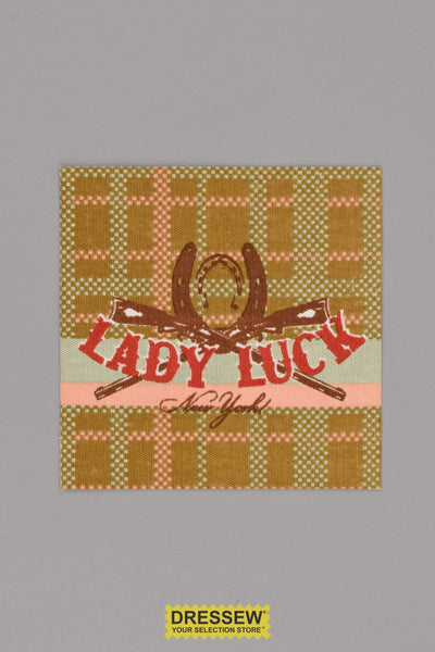 Iron-On Patches Lady Luck