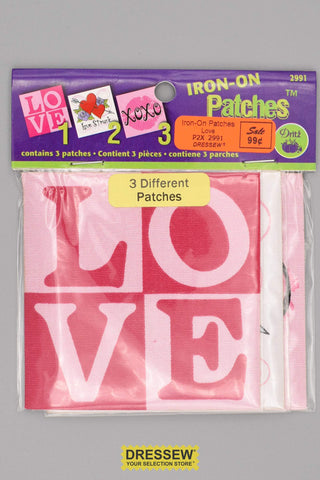 Iron-On Patches Love