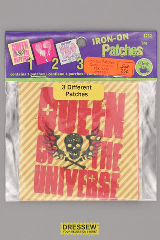 Iron-On Patches Queen of the Universe