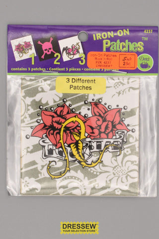 Iron-On Patches Rock 'n Roll