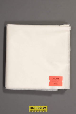 Iron-On Ultra Light Weight Interfacing White