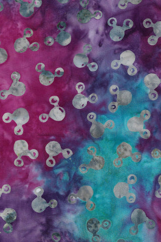 Island Batik Blinded By Science Water Molecules Cotton Candy